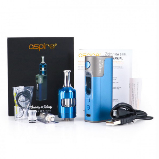 Aspire Zelos 50w 2.0 With Nautilus 2S Kit ✔️ Aspire e-cig kit »