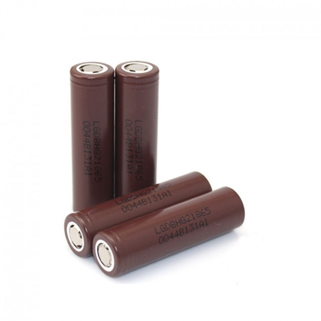 LG HG2 18650 3000mAh Li-ion Battery 20A ✔️ Køb E-cig batteri »