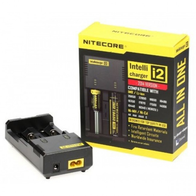 NITECORE I2 – oplader alle typer af mod batterier