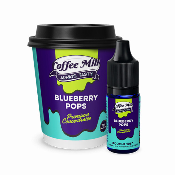 COFFEE MILL BLUEBERRY POPS