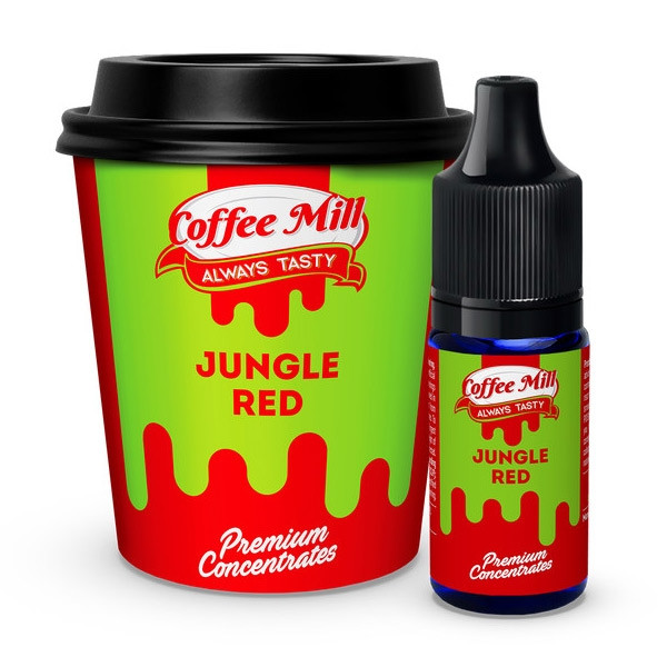 COFFEE MILL JUNGLE RED