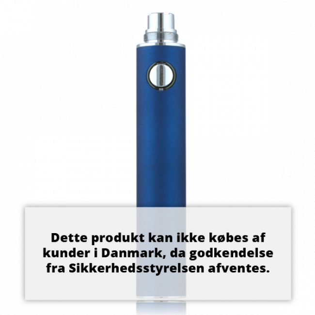 EVOD BATTERI 1300 mAh - Stort e-cigaret batteri → Fast lav pris her!
