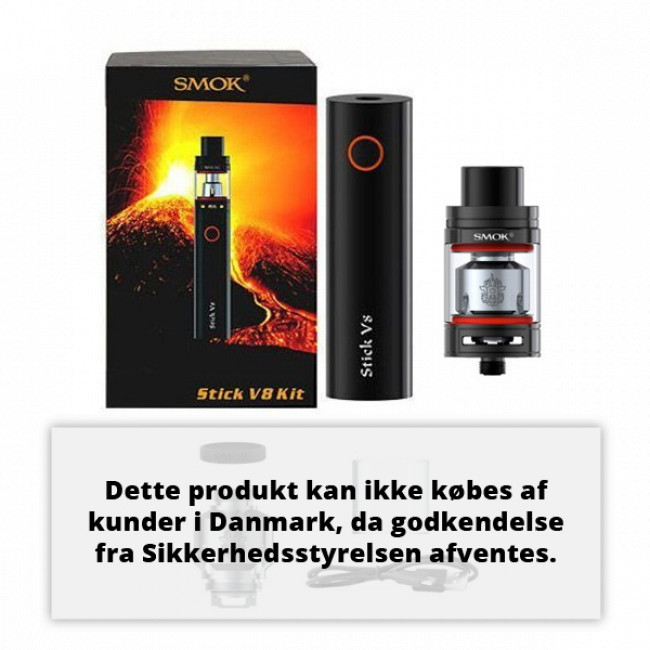 SMOK STICK V8 3000 MAH MED TFV8 BIG BABY - nem e-cigaret