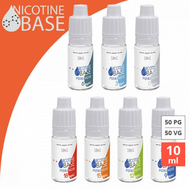 NICOTINE BASE - PG50 / VG50