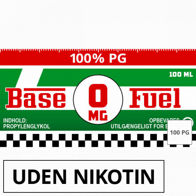 Base Fuel - 100% PG til blanding af egen e-juice til din e-cigaret