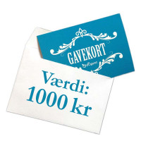 Din eCigaret gavekort 1000 kr