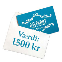 Din eCigaret gavekort 1500 kr