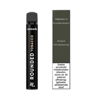 VAPESON 2ML E DISPOSABLE ROUNDED TOBACCO 20MG/ML