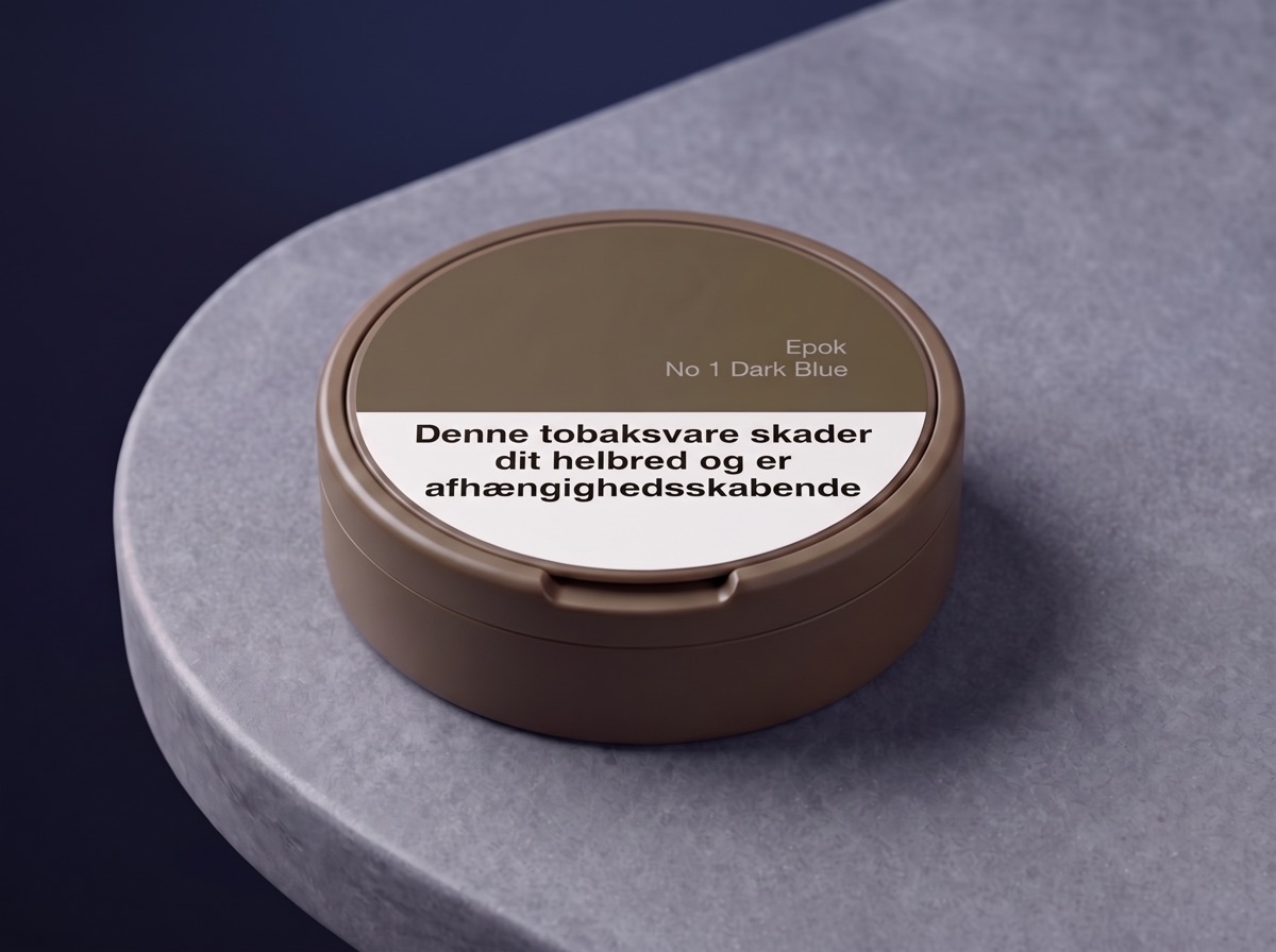 Epok No 1 Dark Blue tyggetobak, lukket dåse