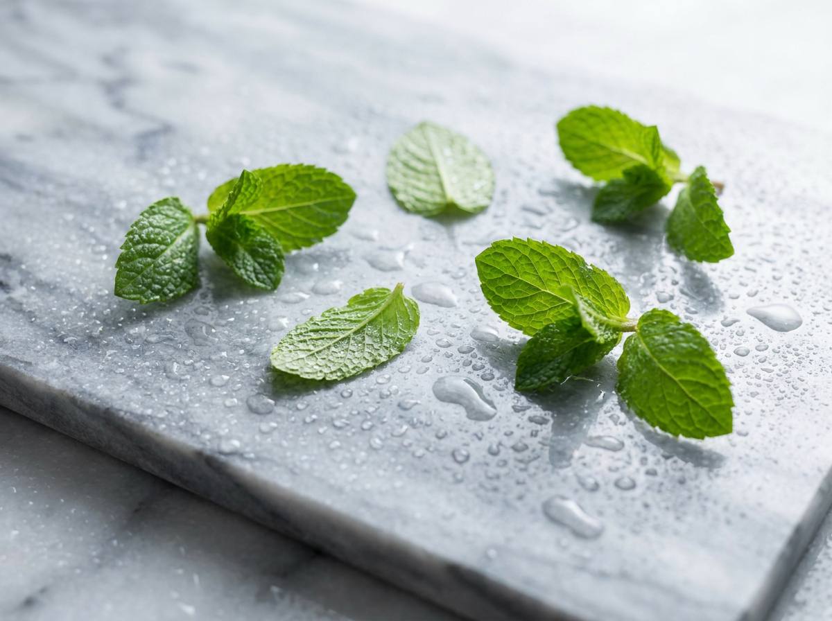 Friske mintblade til mentol aroma