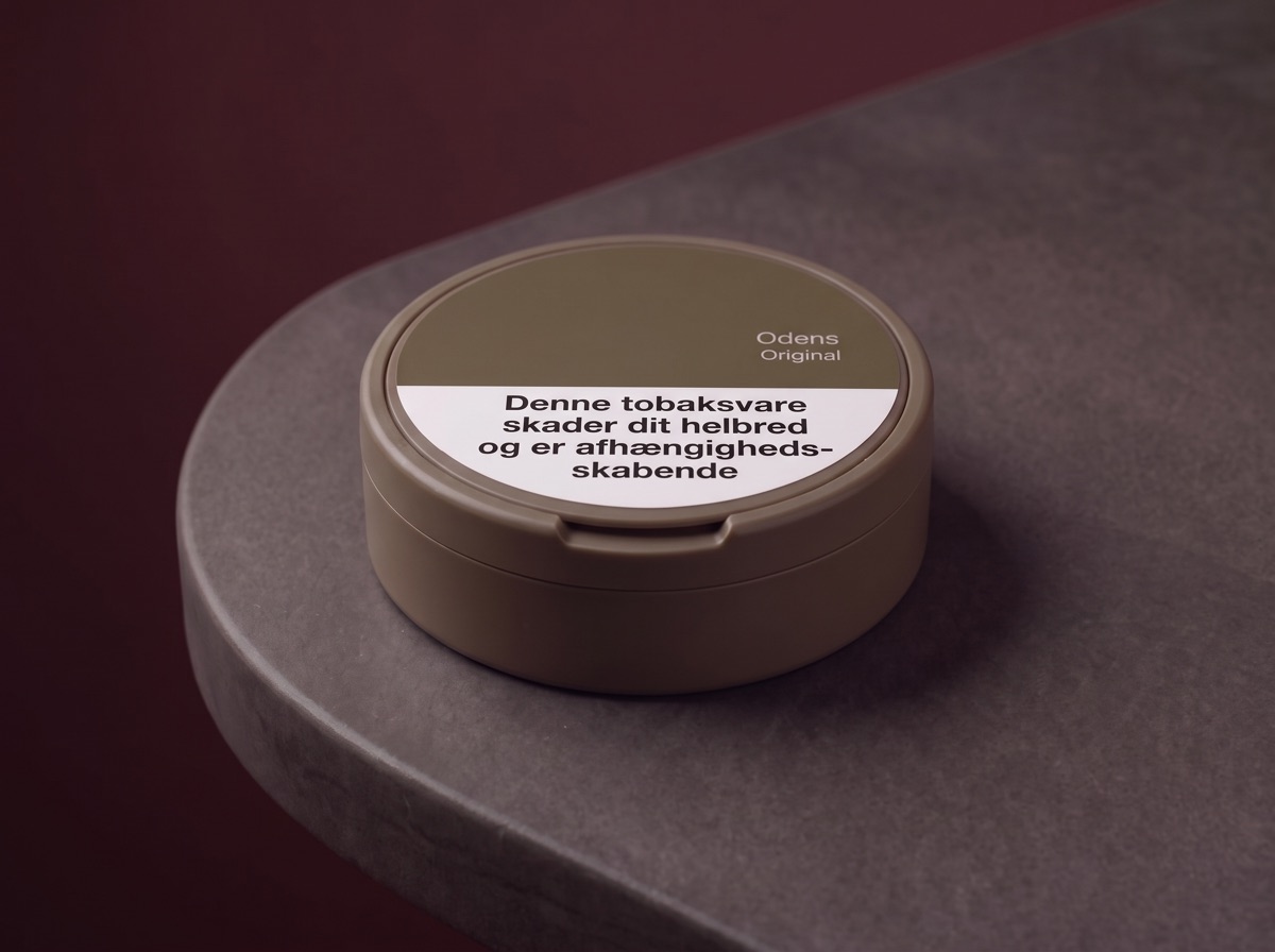 Odens Original tyggetobak, lukket dåse