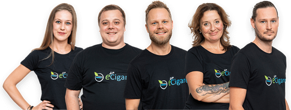 Teamet bag Din eCigaret